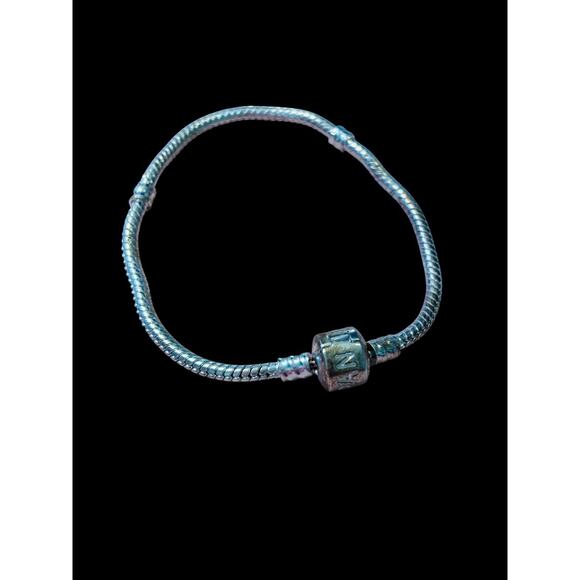 AUTHENTIC PANDORA BRACELET PANDORA JEWELRY SILVER CLASP - Picture 1 of 3